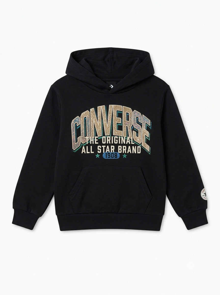 Felpa felpata con scritta art.9CJ797-023 CONVERSE