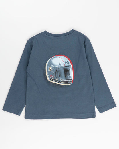 T-shirt race track con casco MAYORAL