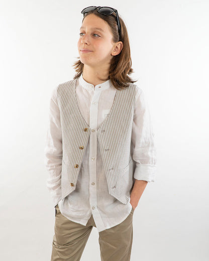 Gilet rigato