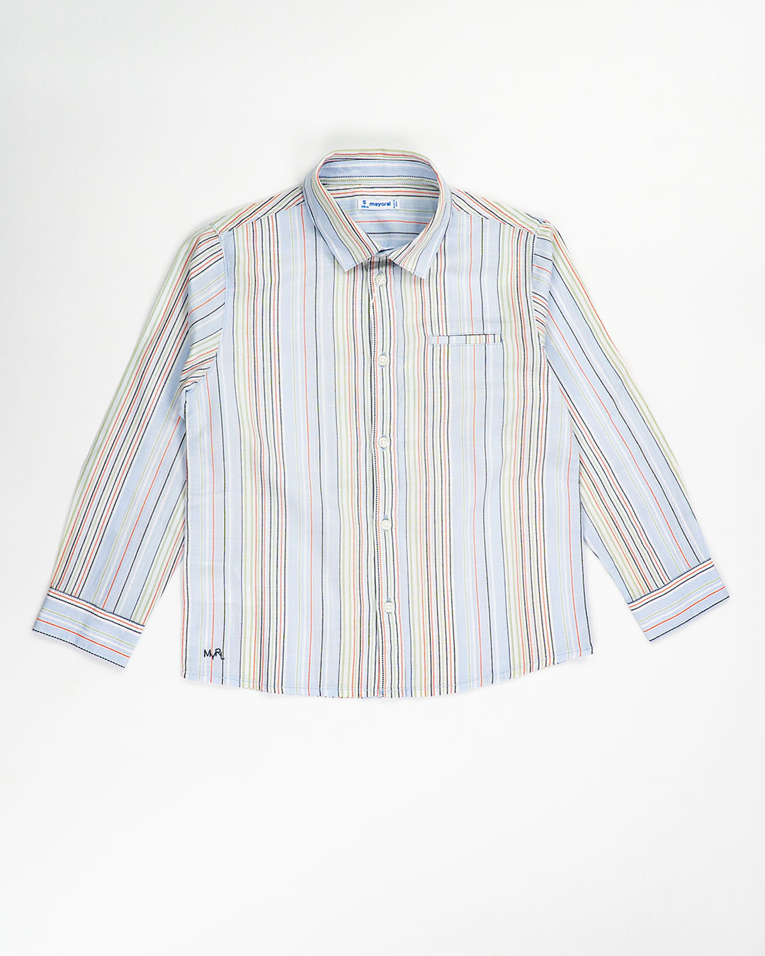 Camicia manica lunga a righe