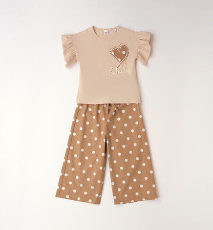 Completo con pantalone a pois art.4G302-0924 I DO