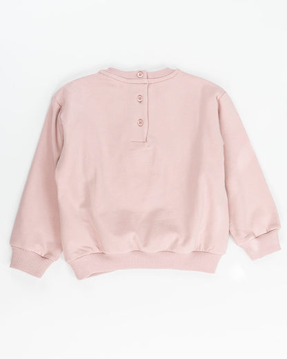 Tuta 2 pz. felpata con orsetto in spugna I DO