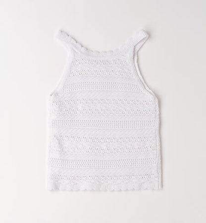 Canotta effetto crochet art.4G686-0113 I DO