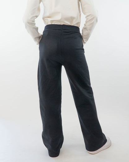 Pantaloni felpati a gamba larga con tasche I DO