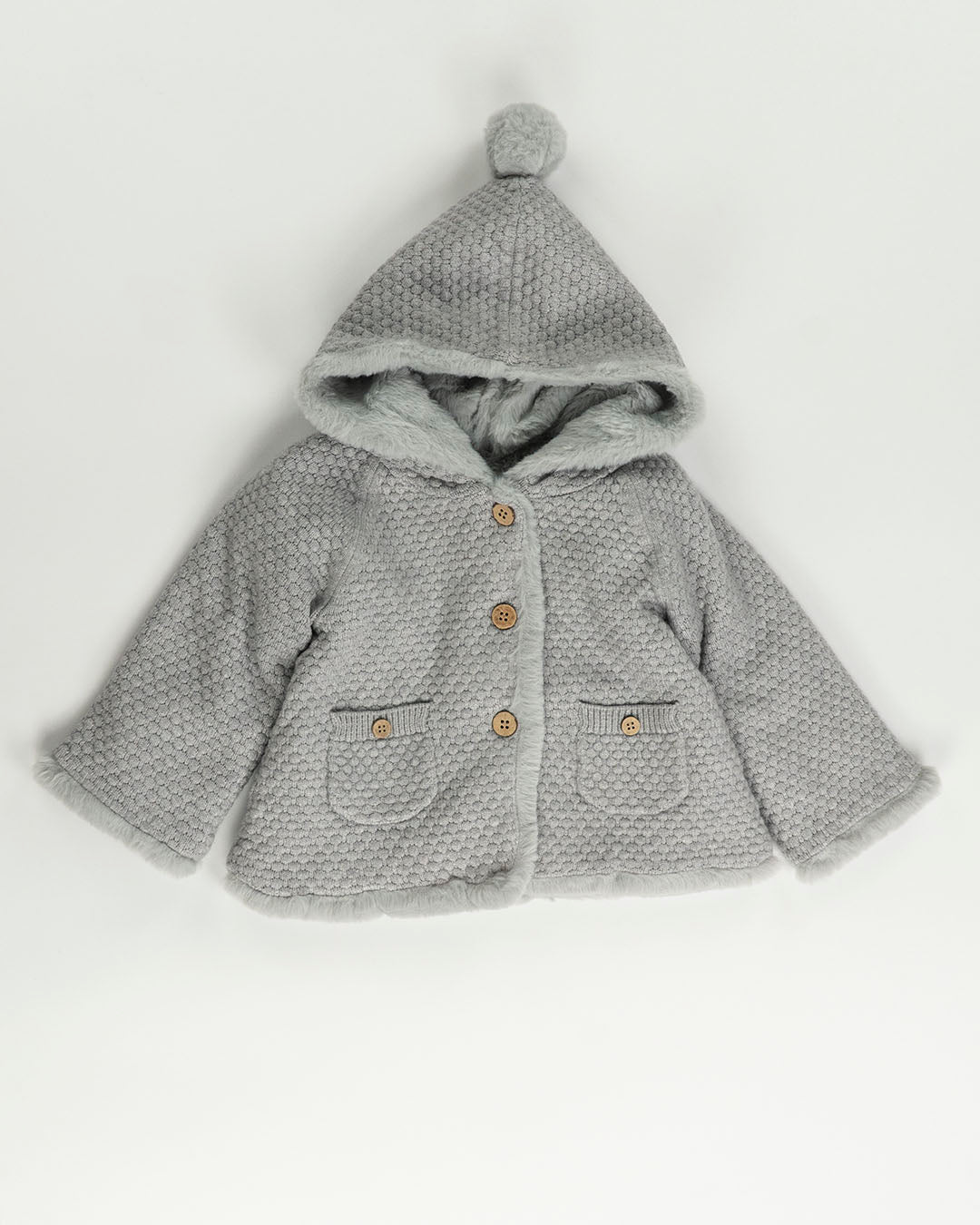 Giacca in maglia foderata in pelo MAYORAL