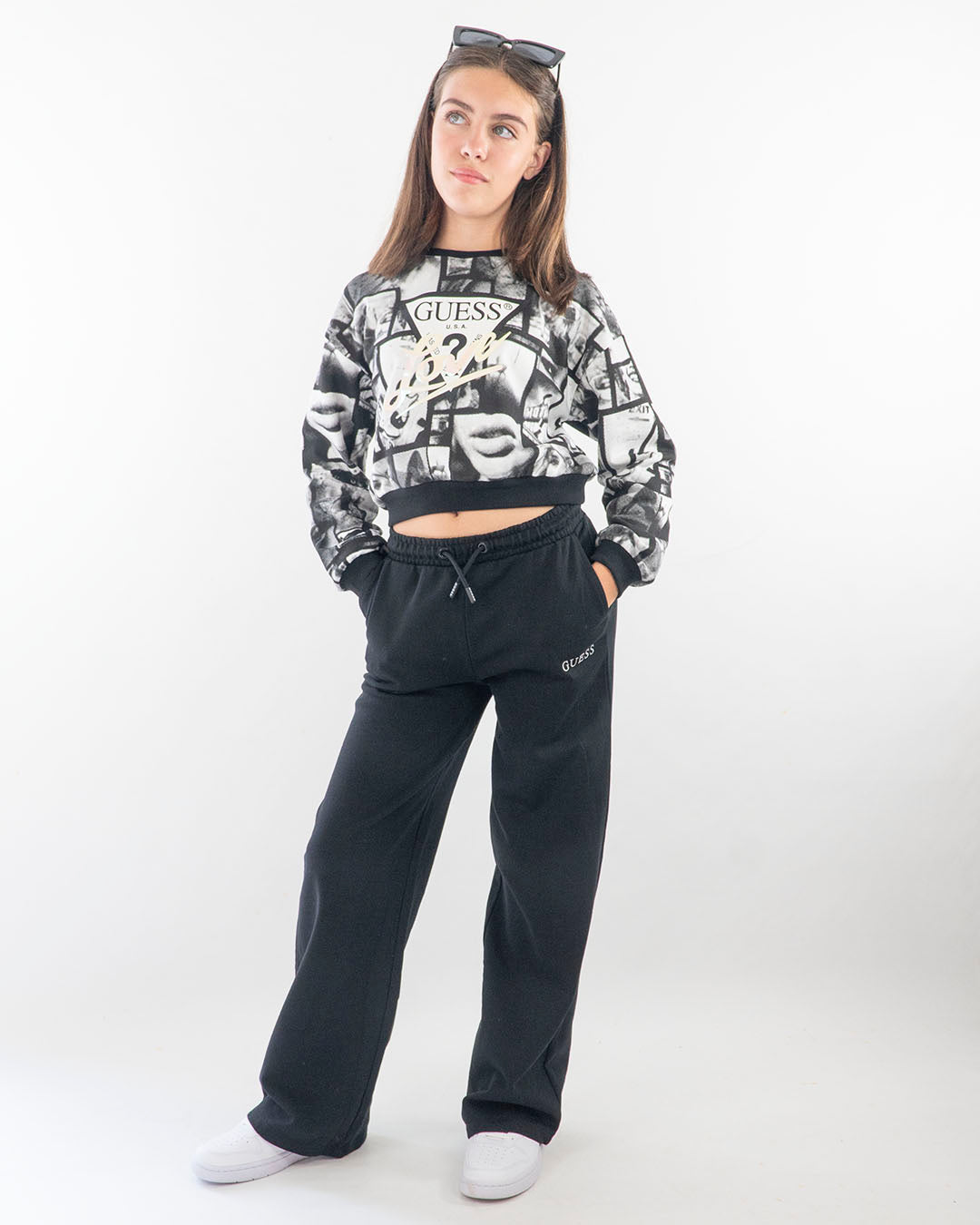 Pantaloni larghi peso medio GUESS