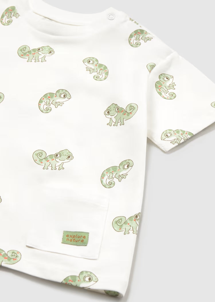 T-shirt manica corta con gechi MAYORAL