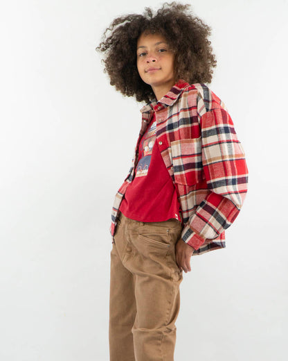 T-shirt manica lunga stampa