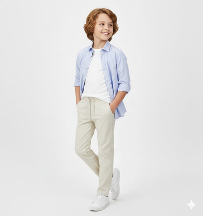 Camicia manica lunga in cotone I DO