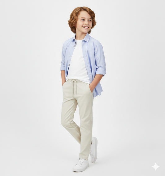 Camicia manica lunga in cotone I DO