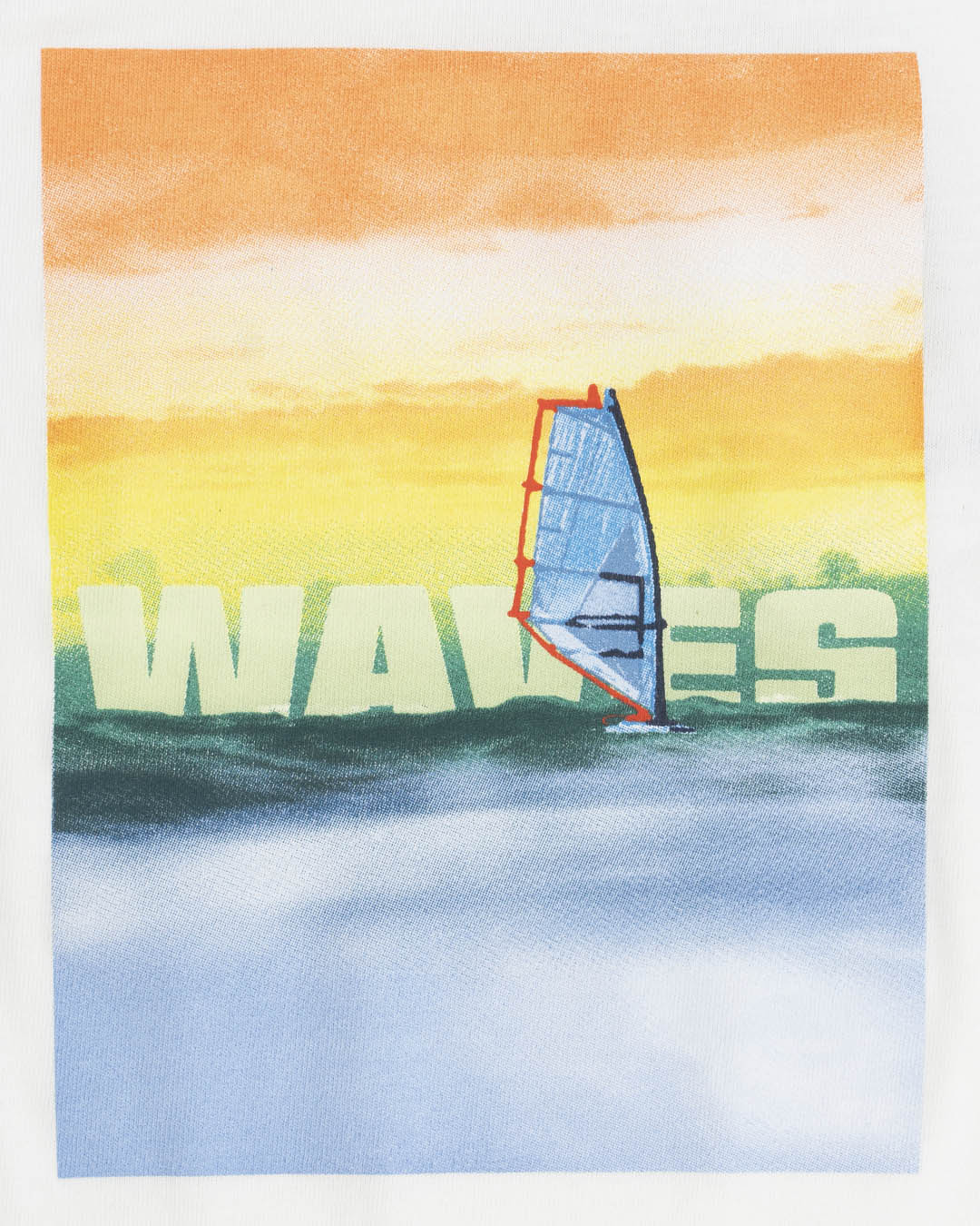T-shirt con windsurf al tramonto MAYORAL