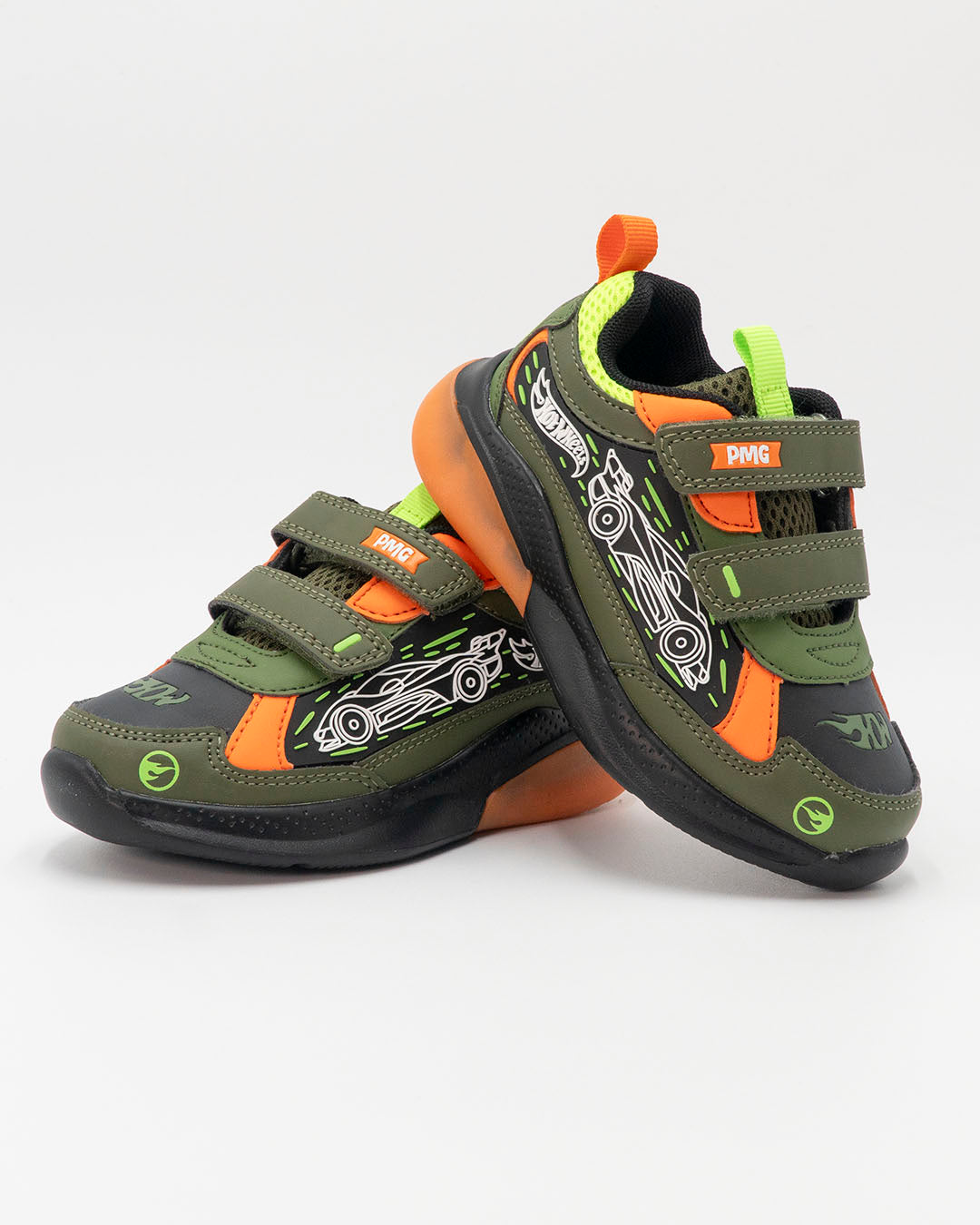 Scarpe Hot Wheels con luci ed automobile PRIMIGI