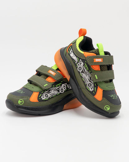 Scarpe Hot Wheels con luci ed automobile PRIMIGI