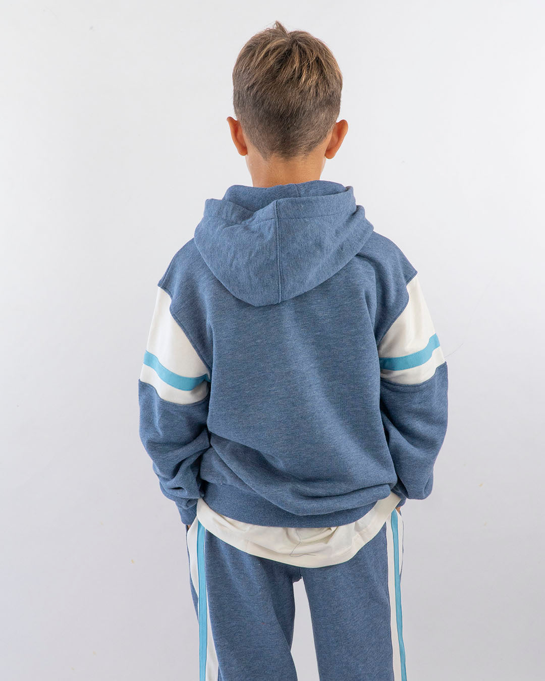 Felpa a peso medio con fascia sulla manicaCONVERSE