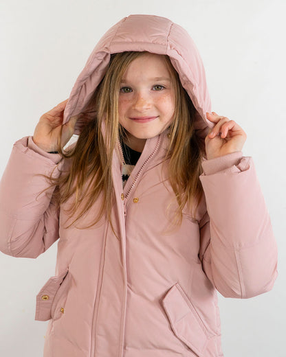 Giaccone lungo imbottito foderato in pile I DO