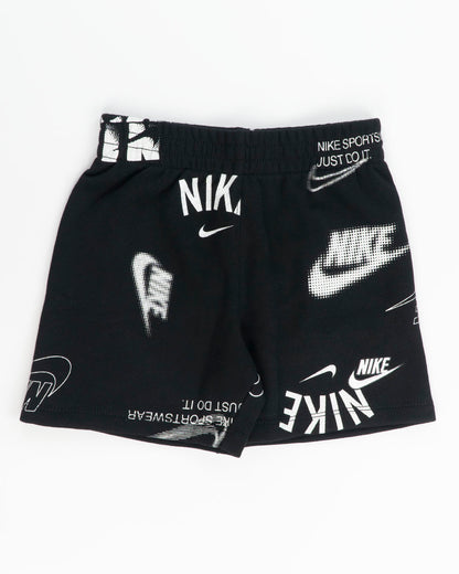 Completo con pantaloncino a multilogo NIKE
