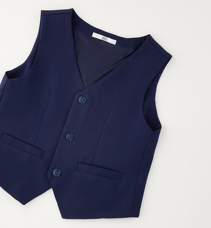 Gilet in tessuto elasticizzato foderato I DO