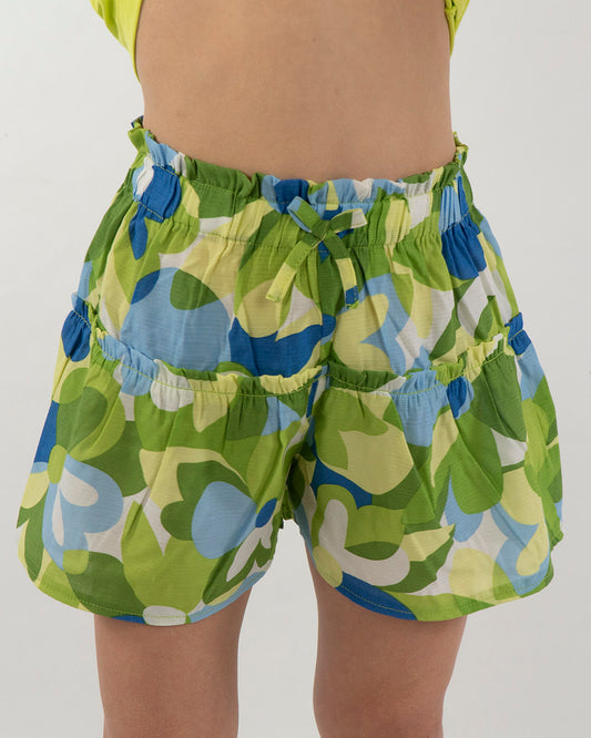 Gonna pantalone fantasia