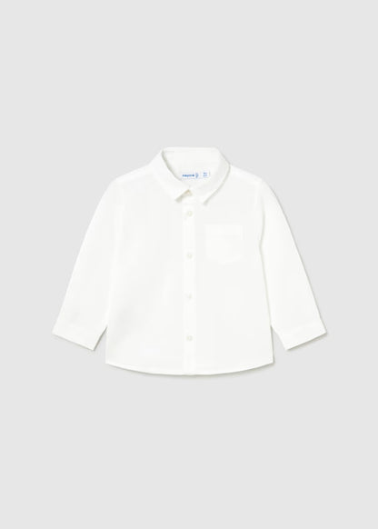Camicia manica lunga in misto lino MAYORAL