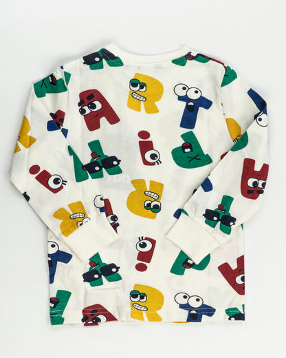 T-shirt manica lunga con letterine I DO