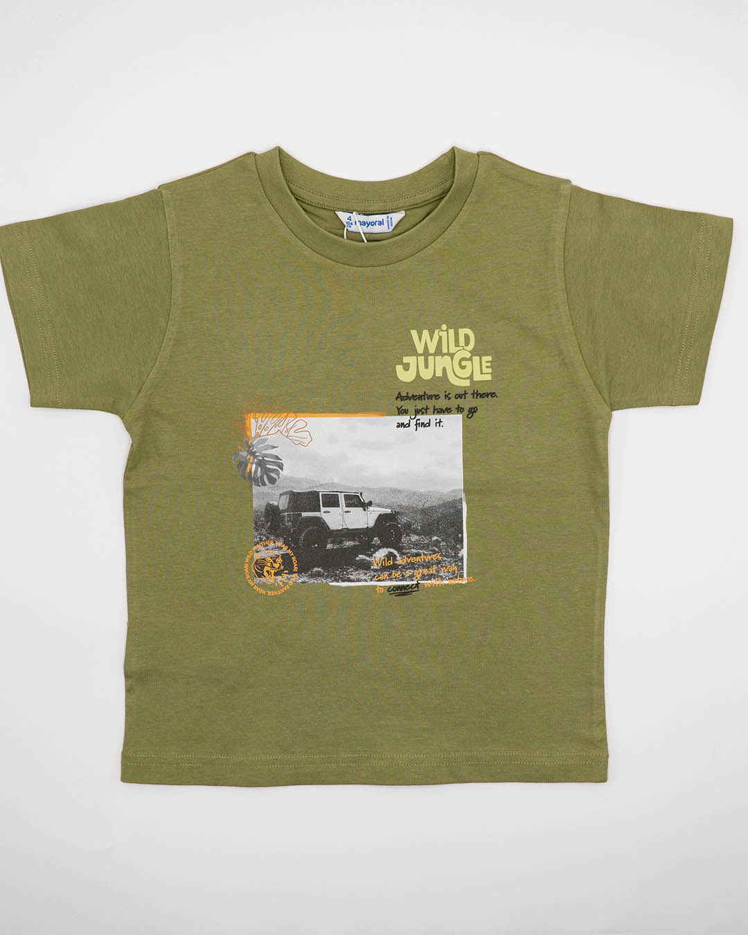 T-shirt manica corta wild jungle