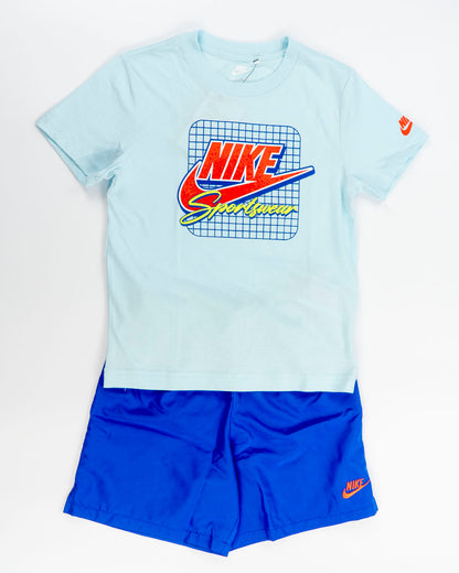Completo 2 pezzi con pantaloncino sintetico NIKE