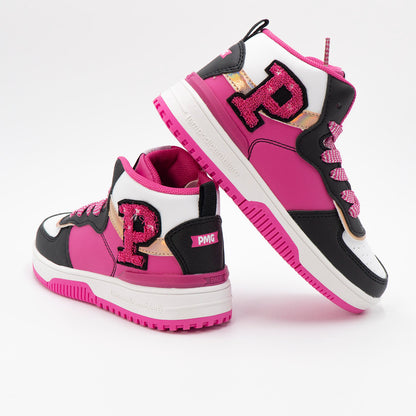 Scarpe alte con laccio glitter e zip PRIMIGI