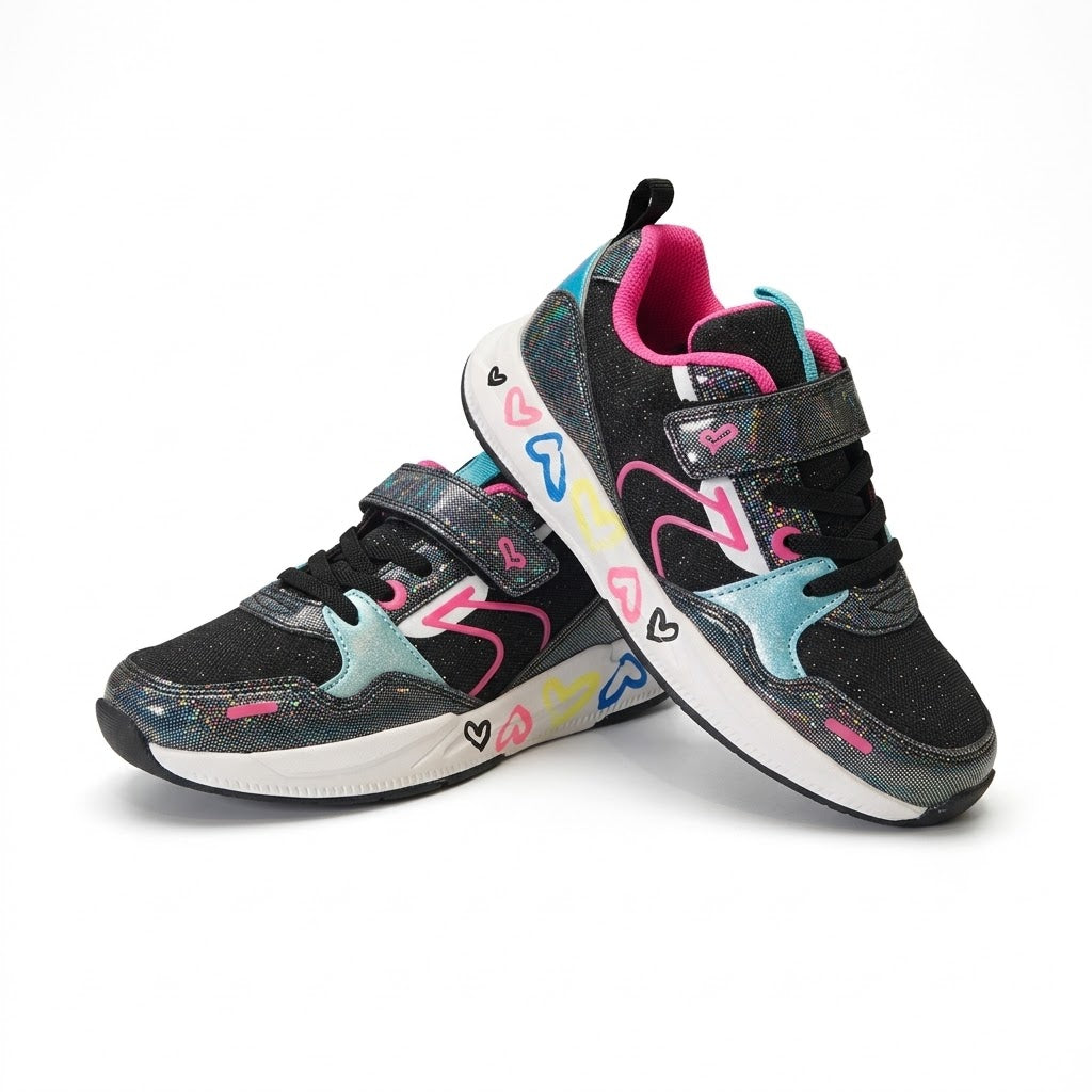 Scarpe glitterate con cuori art.2456011 PRIMIGI