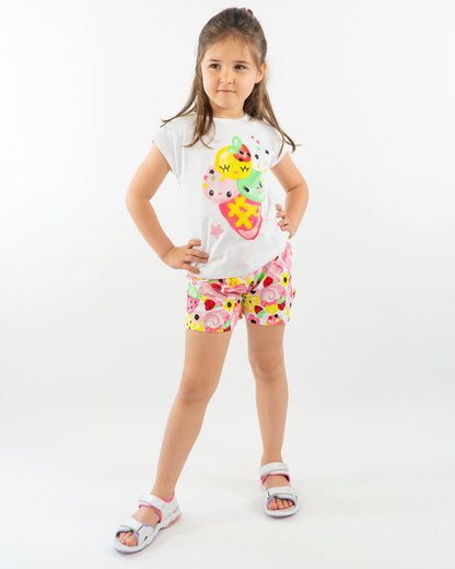 Completo con 2 t-shirt e short