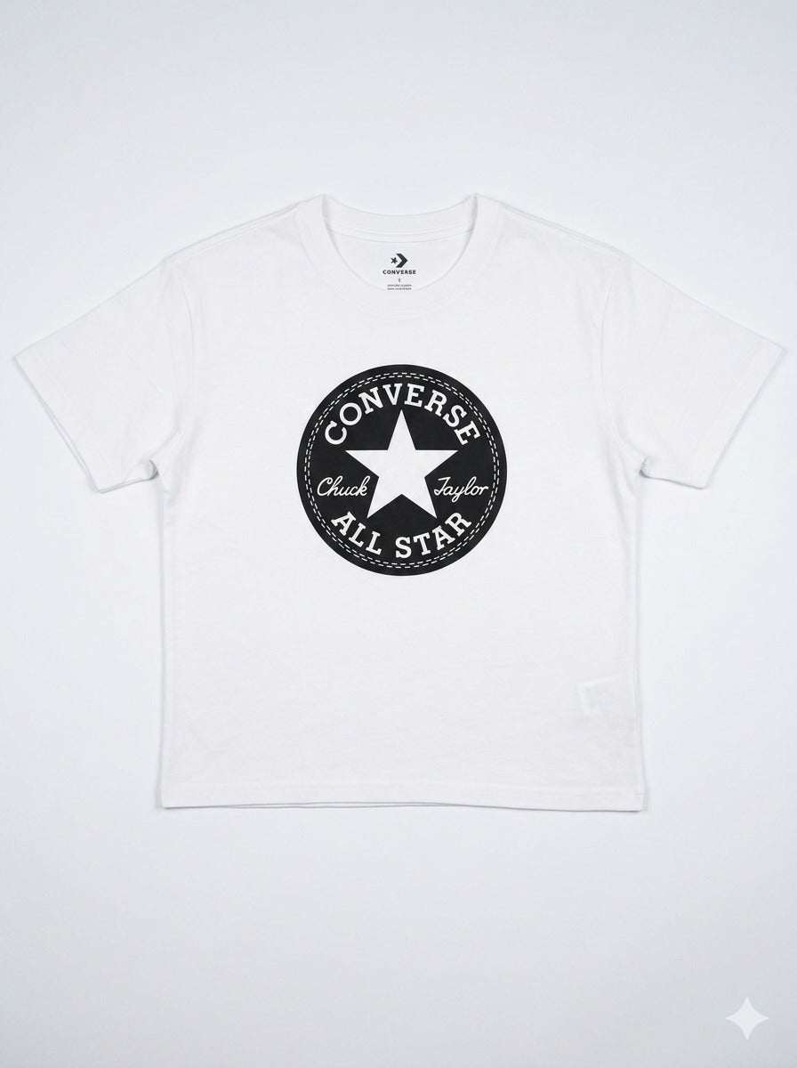 T-shirt manica corta con logo rotondo CONVERSE
