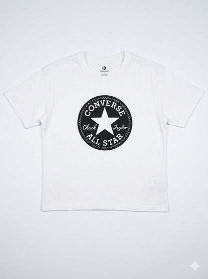 T-shirt manica corta con logo rotondo CONVERSE