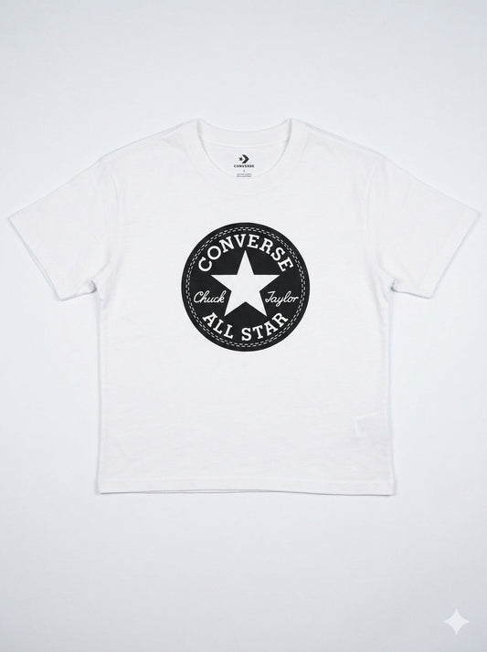 T-shirt manica corta con logo rotondo CONVERSE
