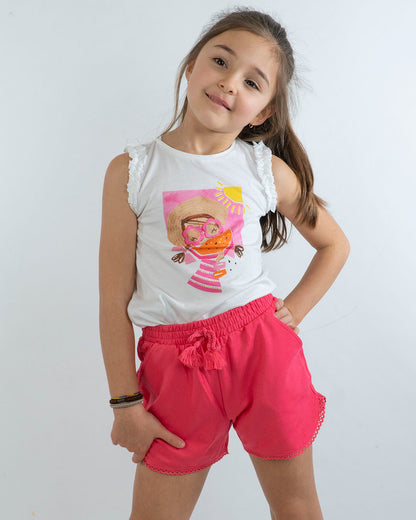 Canotta con bimba con anguria MAYORAL