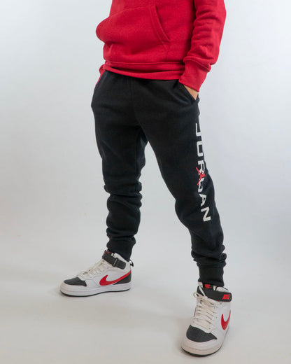 Pantaloni felpati con scritta laterale JORDAN