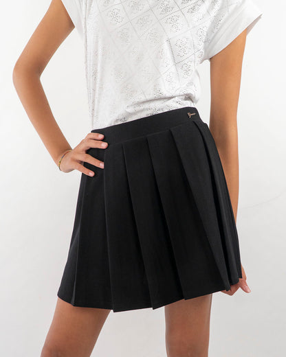 Gonna a pieghe con shorts sottogonna GUESS