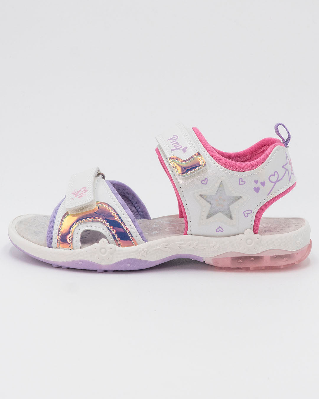 Sandalo con stella, luci e stappi PRIMIGI