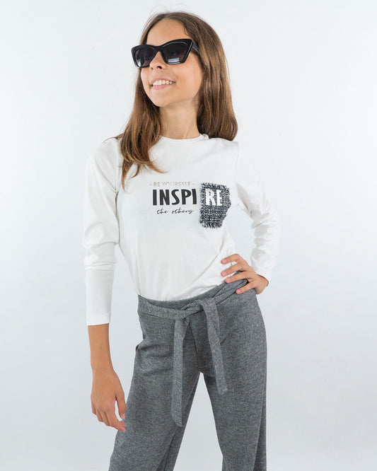 T-shirt manica lunga con taschina MAYORAL