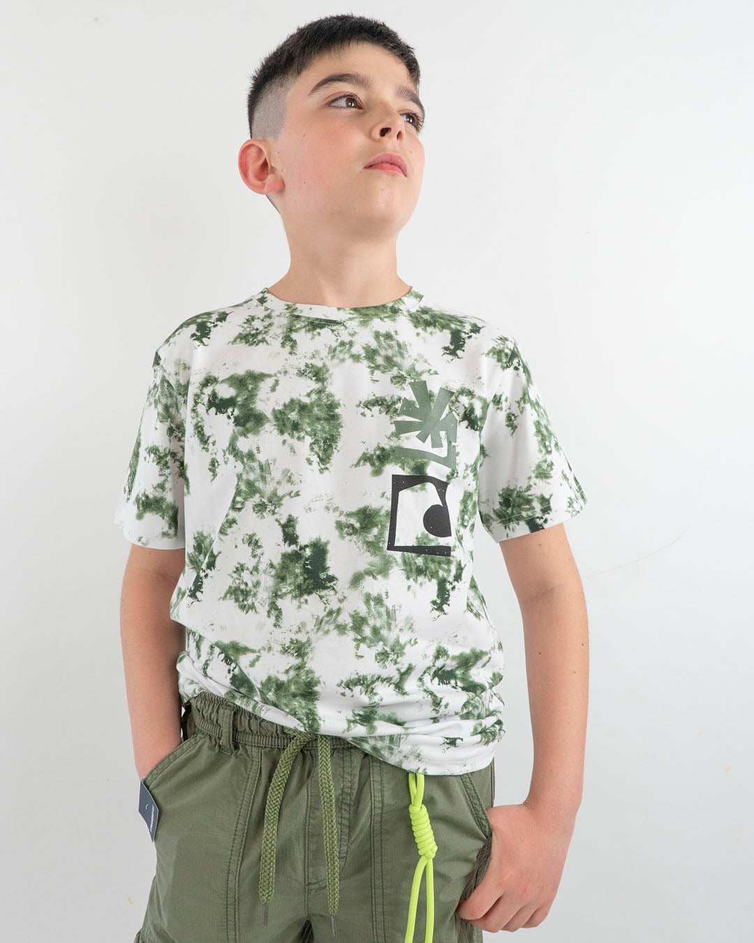 T-shirt camouflage con manica corta  I DO