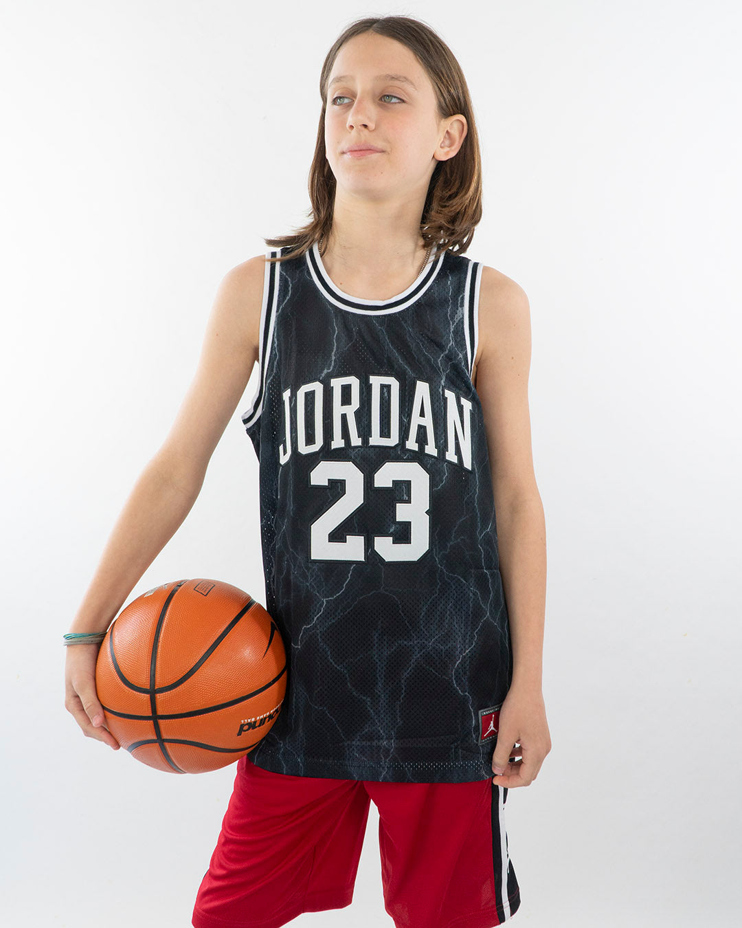 Canotta tipo basket con numero