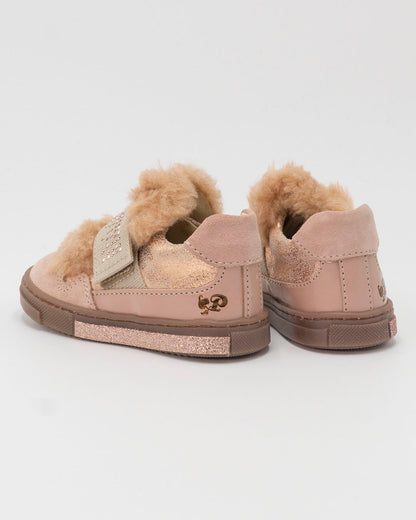 Scarpe in pelle con inserto in pelo PRIMIGI