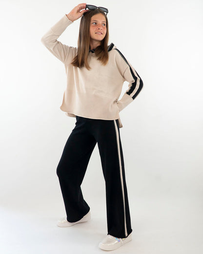 Completo 2 pz. in tricot con cappuccio MAYORAL