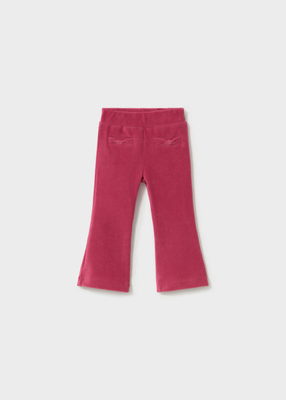 Legging a zampa in velluto art.514-058 MAYORAL