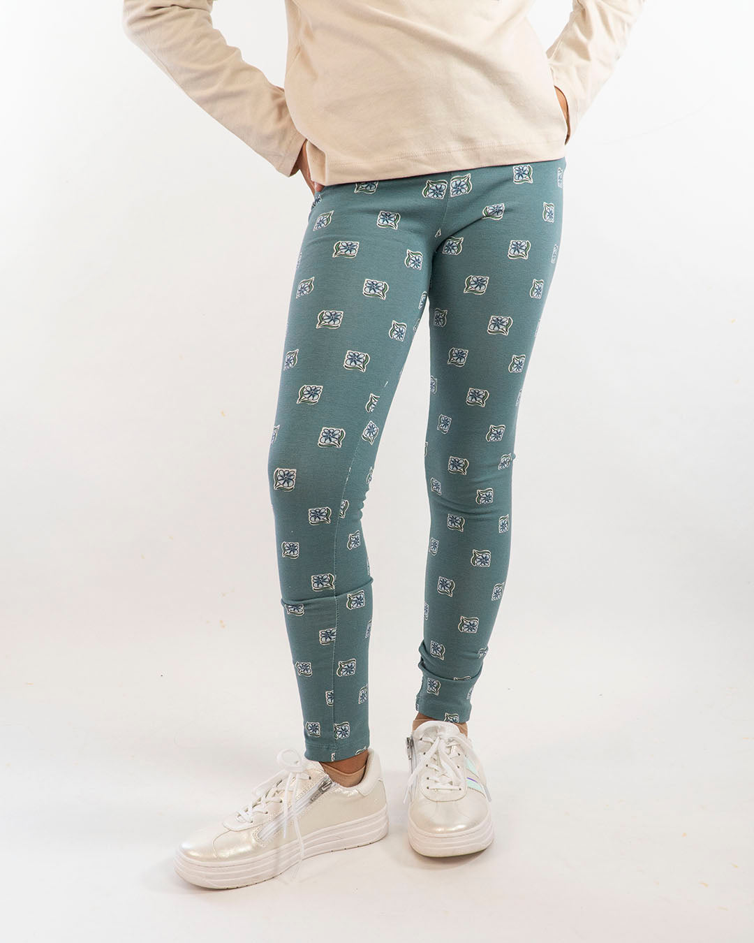 Completo 2 pz. con leggings fiorati MAYORAL