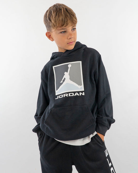 Felpa a peso medio con logo quadrato JORDAN