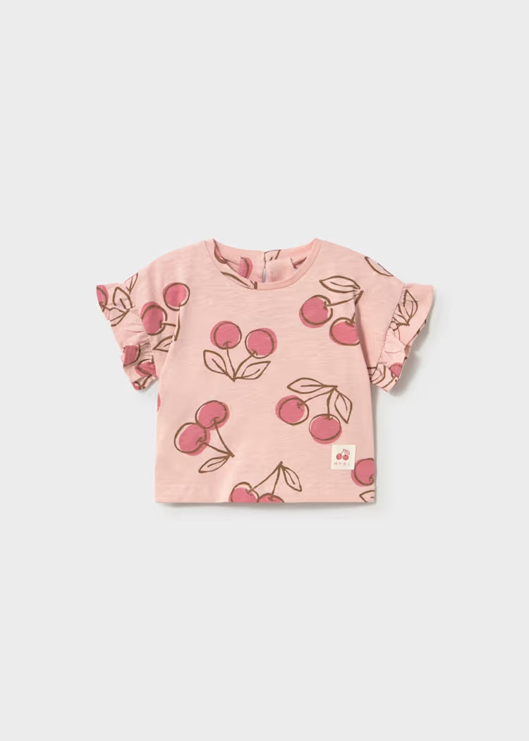 T-shirt con ciliegie art.1082-17 MAYORAL