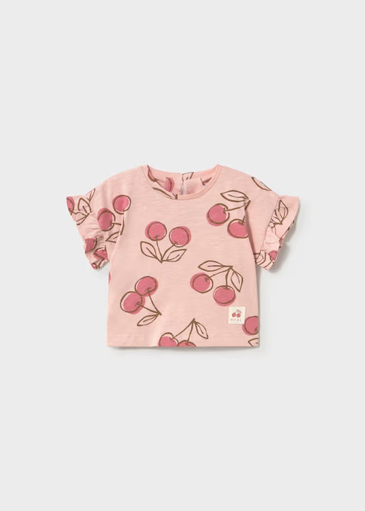T-shirt con ciliegie art.1082-17 MAYORAL