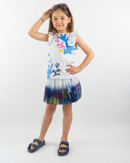 Gonna con tulle