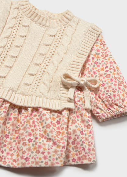 Abito con finto gilet art.2.821-032 MAYORAL