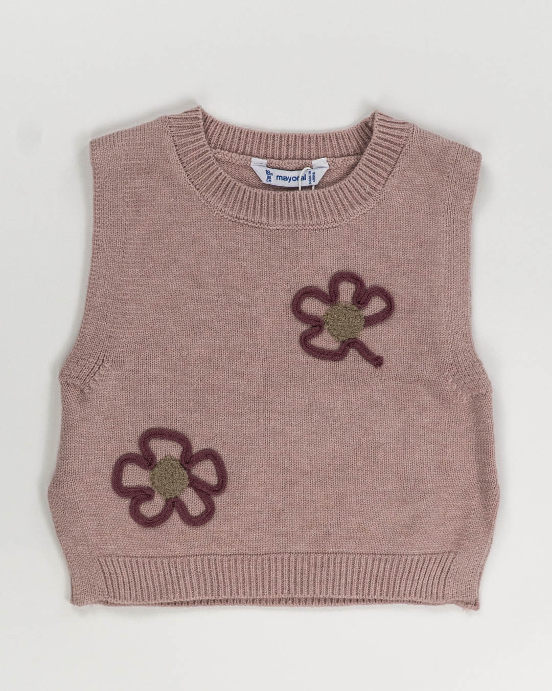Completo 3 pz. con gilet in maglia MAYORAL