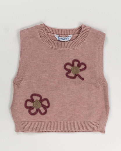 Completo 3 pz. con gilet in maglia MAYORAL